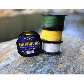 Línea de spinning fuerte - Enrollado no estándar